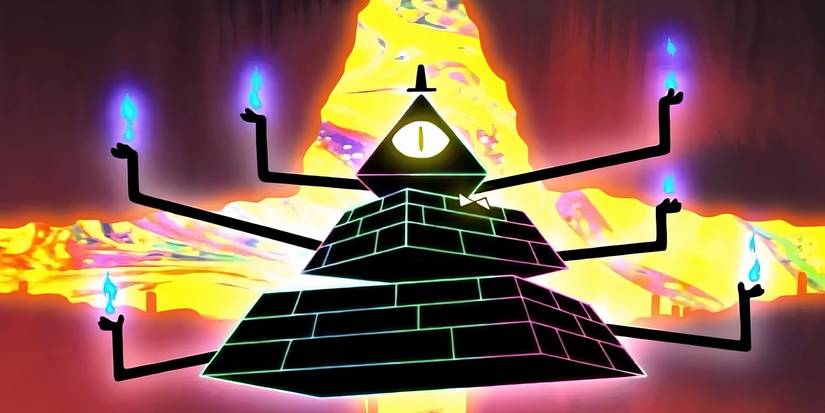 Imagery from Weirdmageddon in Gravity Falls