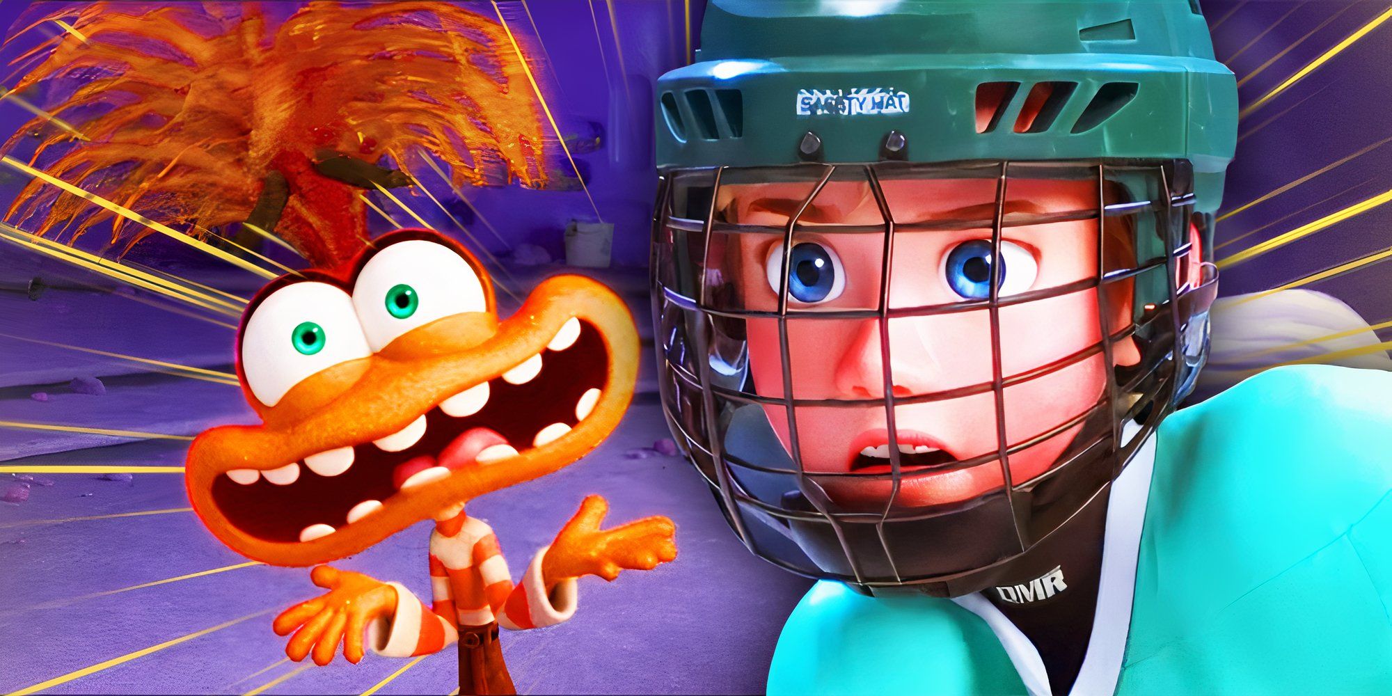 ¿Riley entró en el equipo de hockey en Inside Out 2?