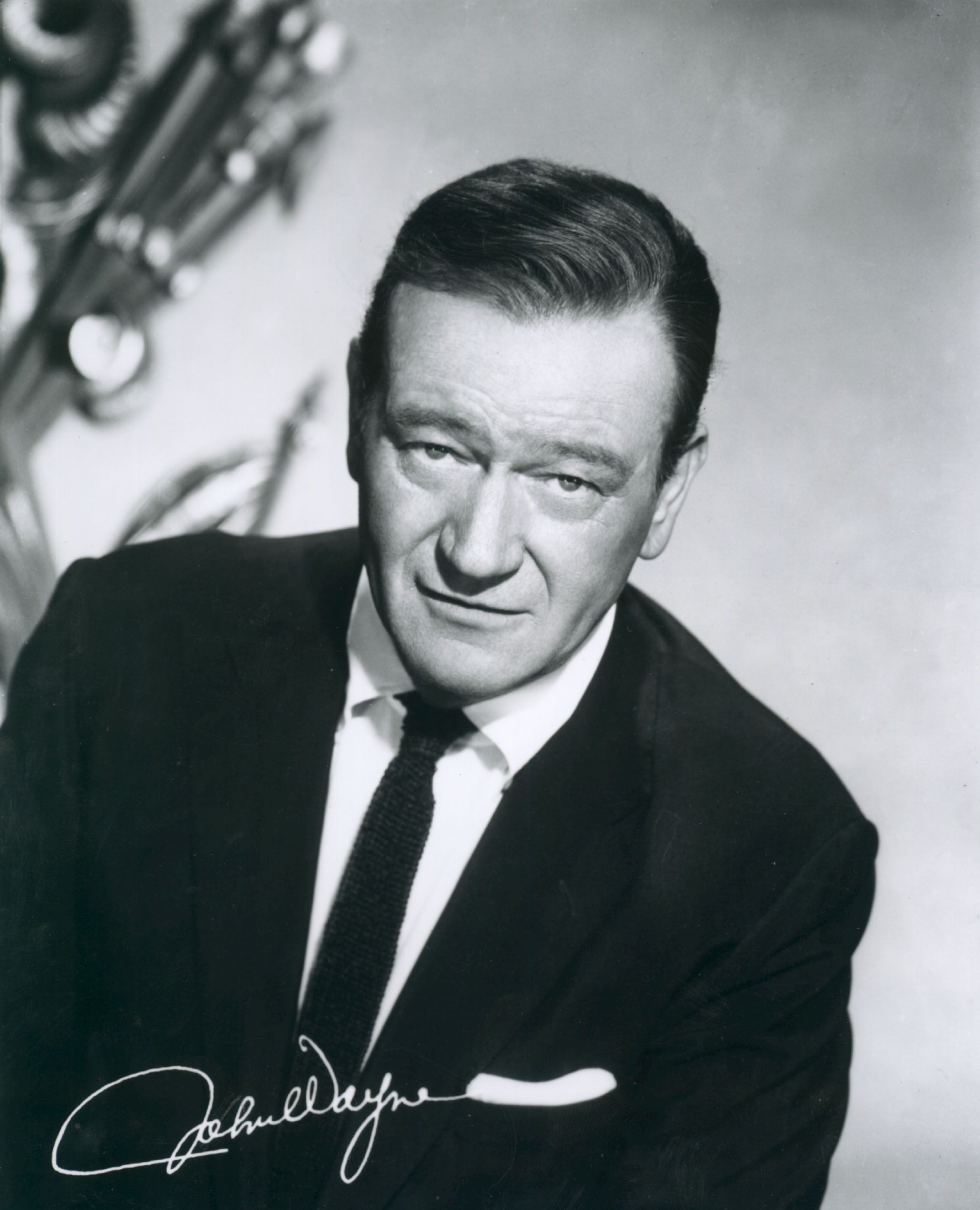 Foto de John Wayne en la cabeza