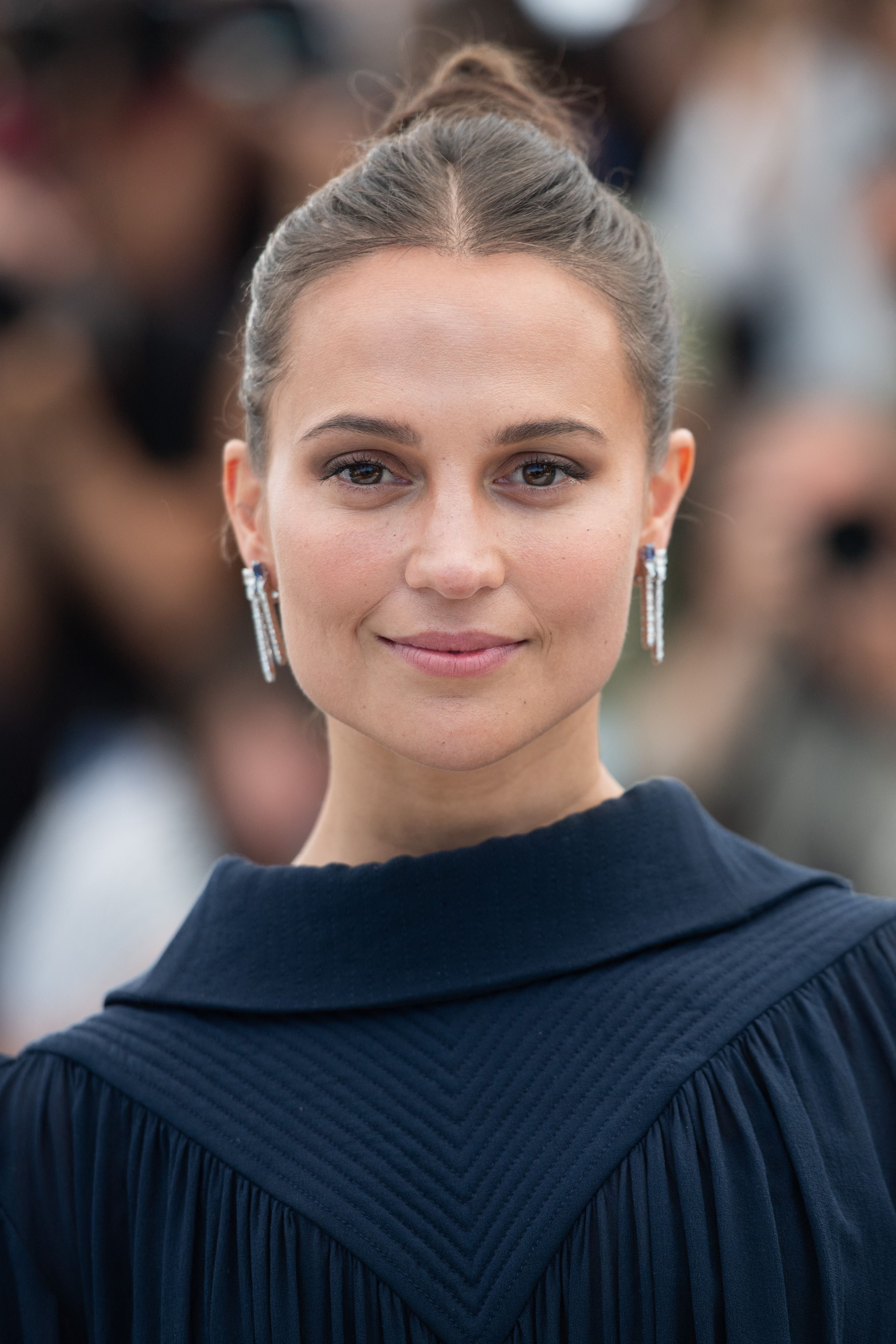 Filmado en la cabeza de Alicia Vikander