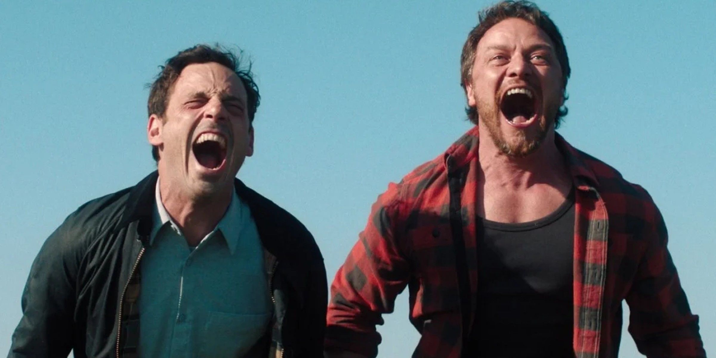 James McAvoy e Scoot McNairy urlano in Speak No Evil