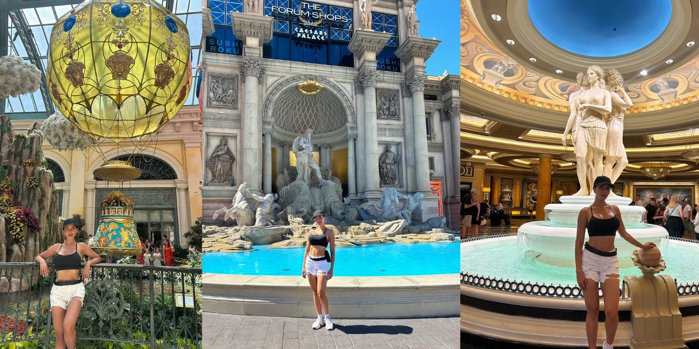 Jasmine Pineda from 90 Day Fiancé Happily Ever After Instagram Post pictures from Las Vegas