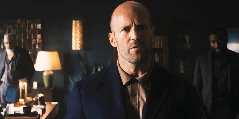 Jason Statham looking mad in Wrath of Man