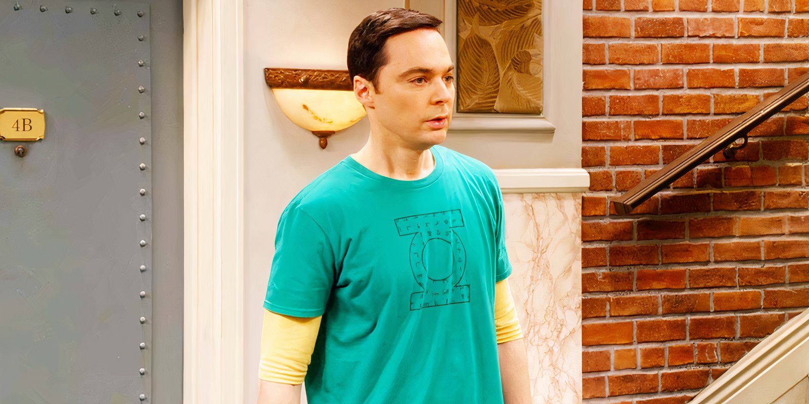 Jim Parsons as Sheldon Cooper in The Big Bang Theory season 12, episode 23