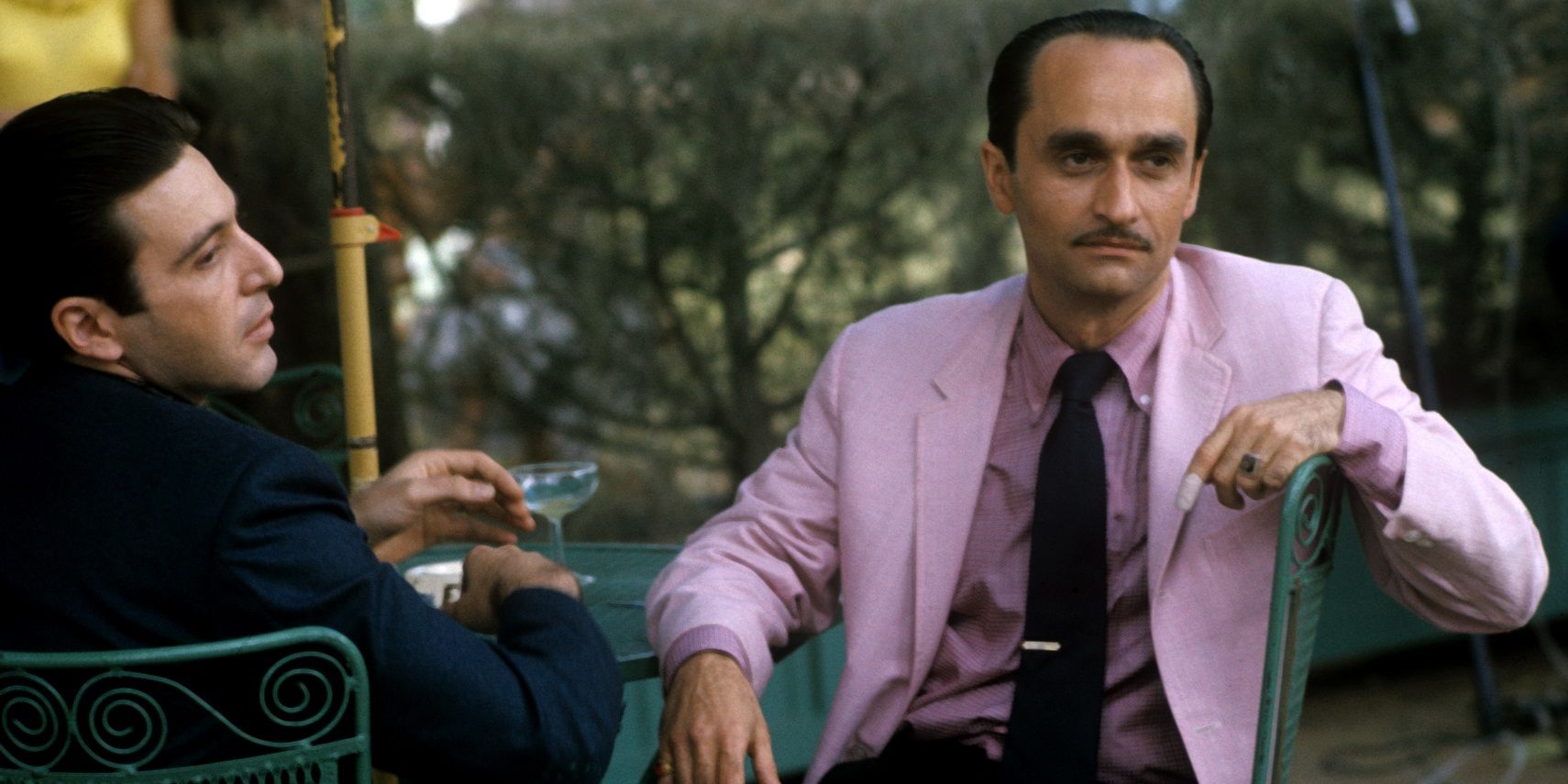 John Cazale y Al Pacino en la película 