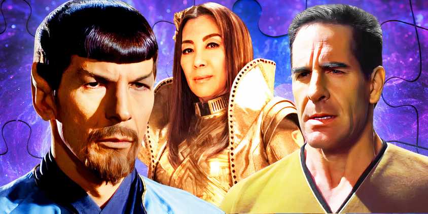 Jonathan Archer, Emperor Georgou & Spock in Star Trek's Mirror Universe