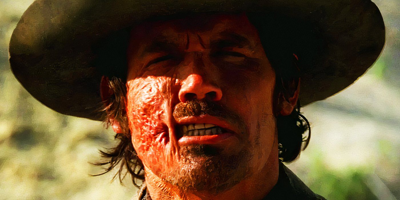 Josh Brolin as Jonah Hex in a hat in Jonah Hex