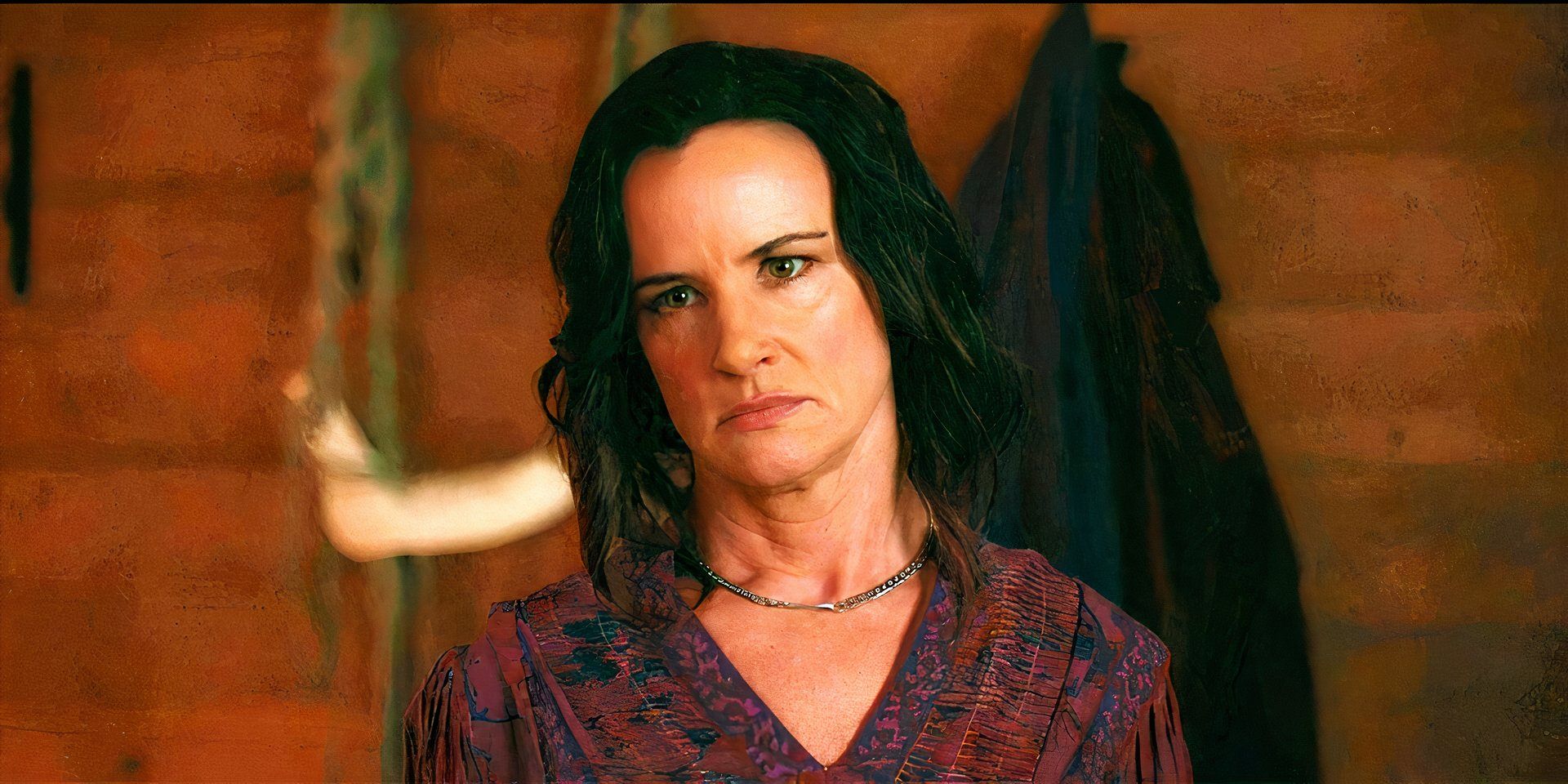 Juliette Lewis as Natalie who is not happy in Yellowjackets season 2