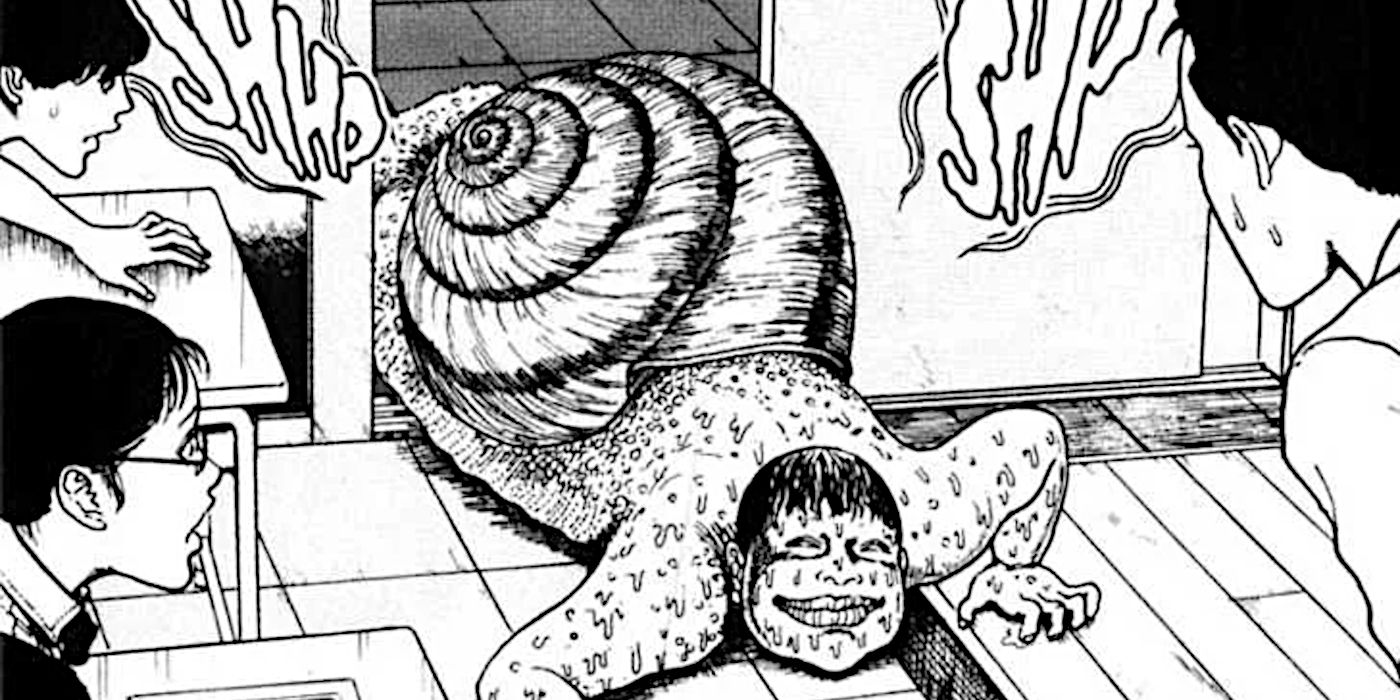 Junji Ito Uzumaki Melhores Momentos Caracol Katayama