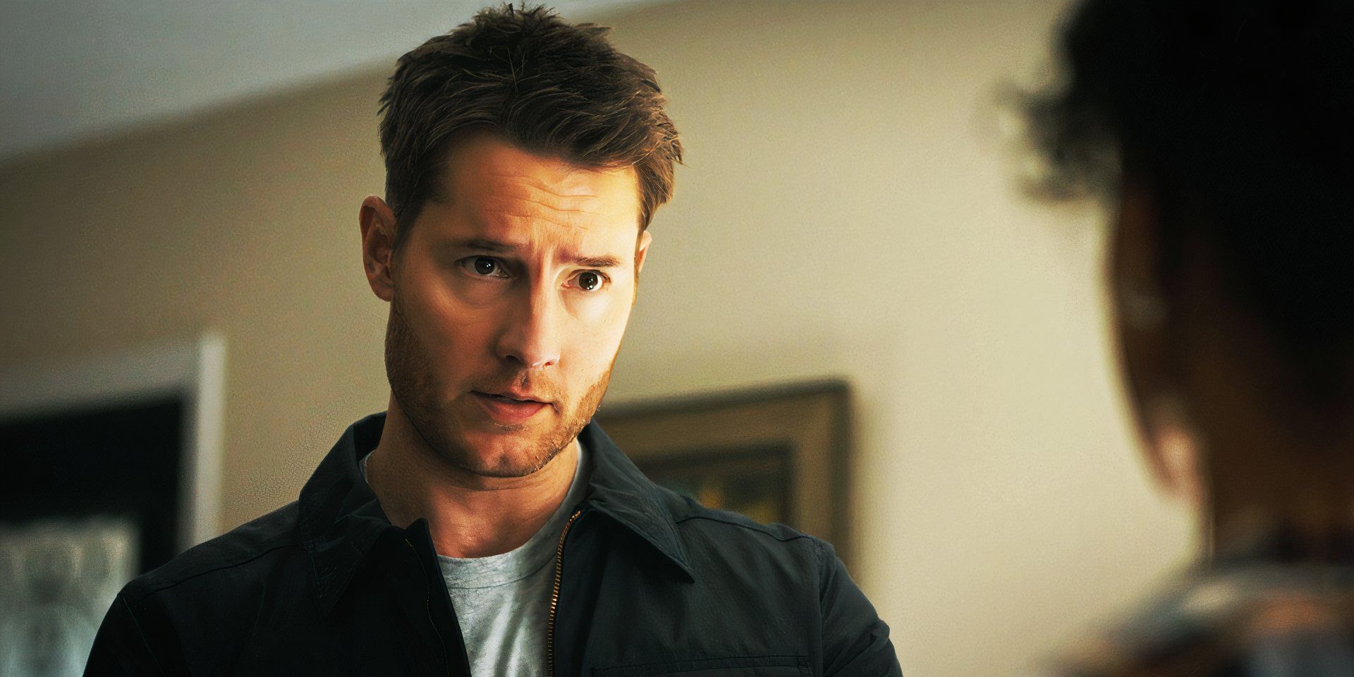 Justin Hartley as Colter Shaw in the Tracker season 1