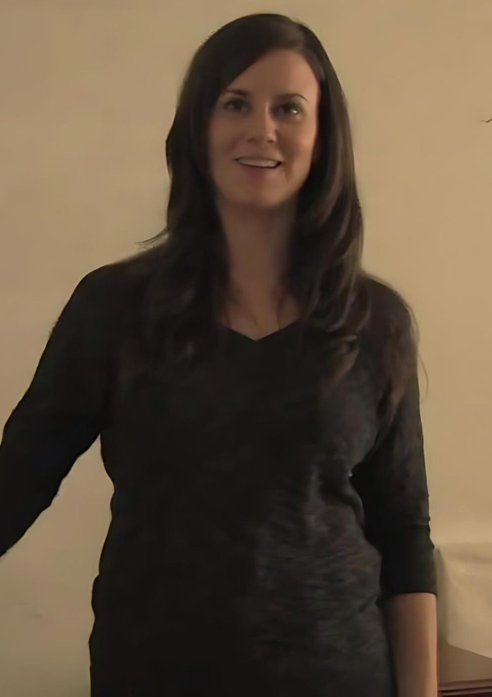 Katie Featherston Demon Face Paranormal Activity' Star Katie