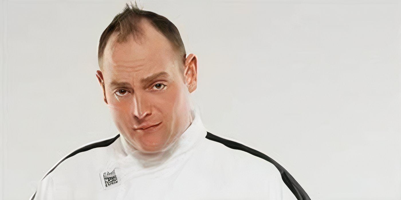 Keith Greene da 2ª temporada de Hell's Kitchen em frente a um fundo branco