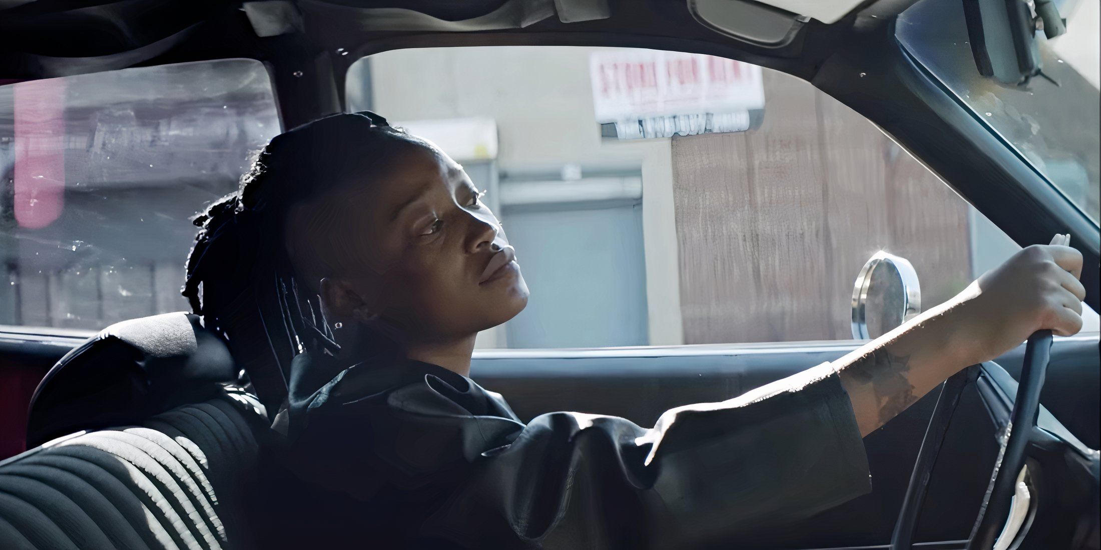 Keke Palmer's Wednesday driving in Pimp