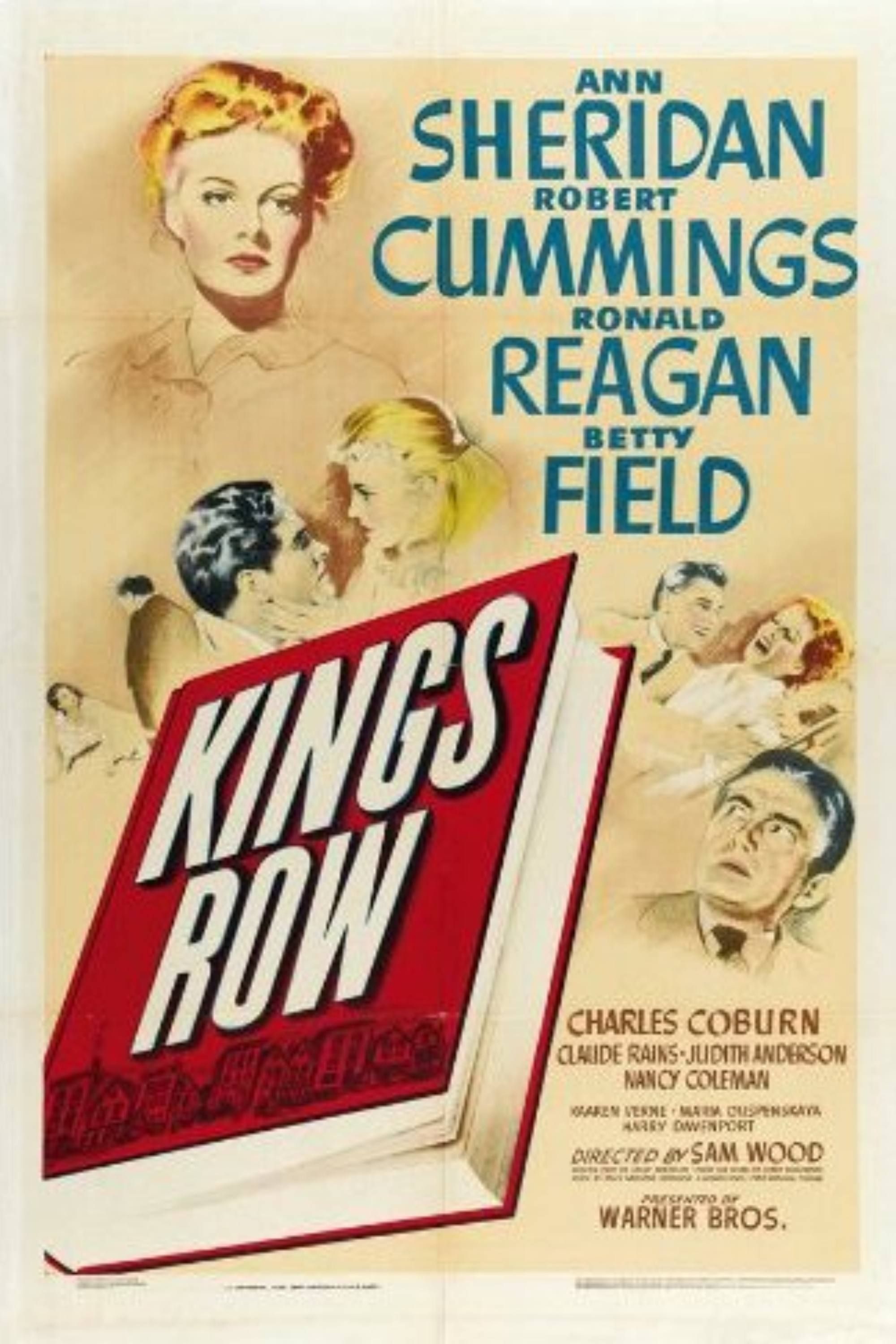 Kings Row (1942) - Poster