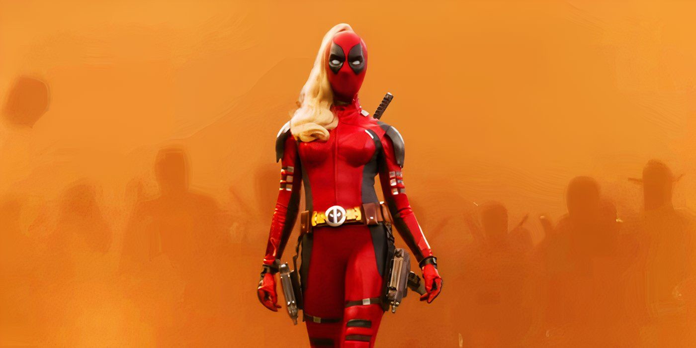 Lady Deadpool leading the Deadpool Corps through a portal in Deadpool & Wolverine