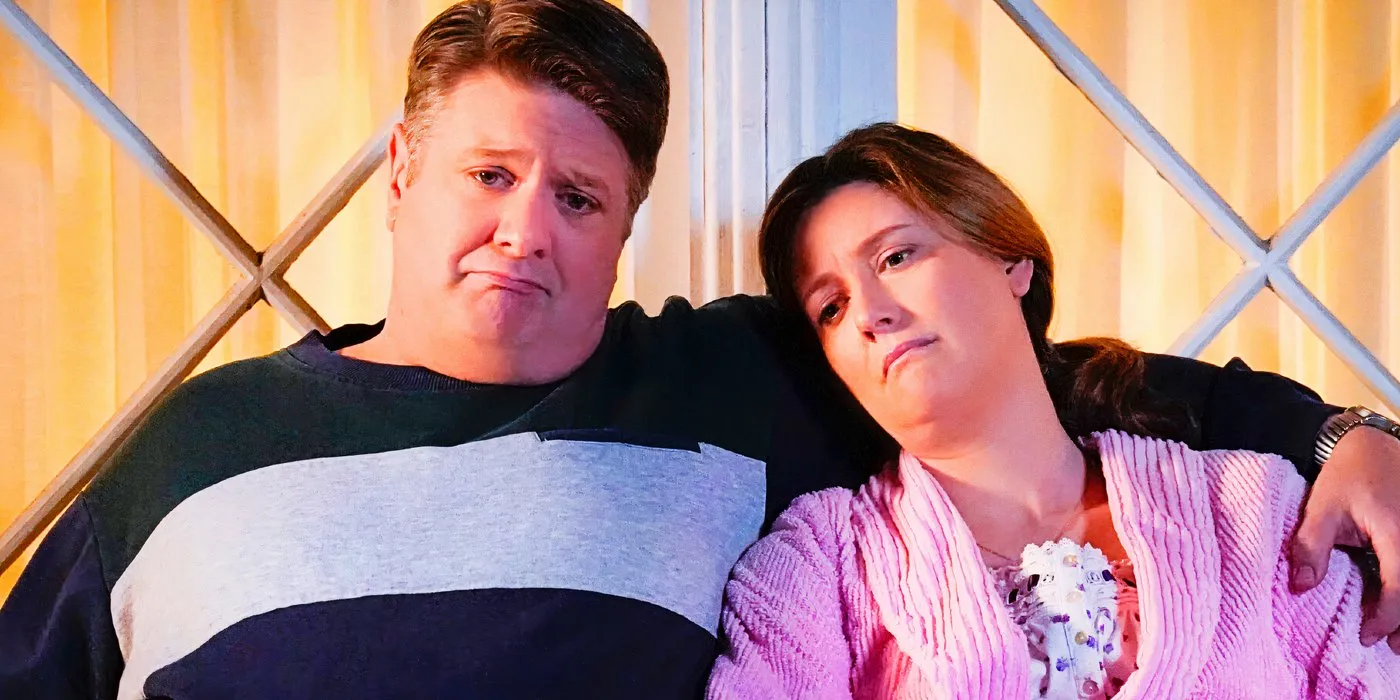 Lance Barber as George Sr. and Zoe Perry as Mary Cooper in Young Sheldon