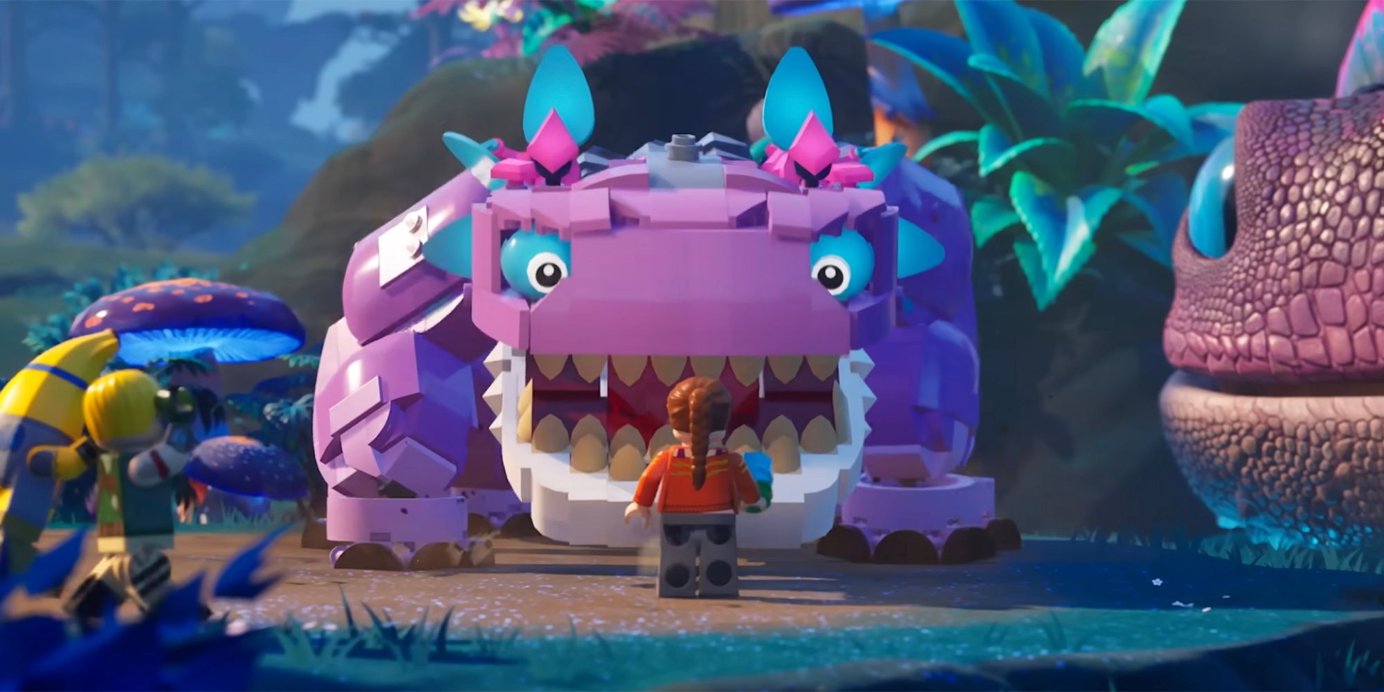 Cómo encontrar y montar Klombo en LEGO Fortnite