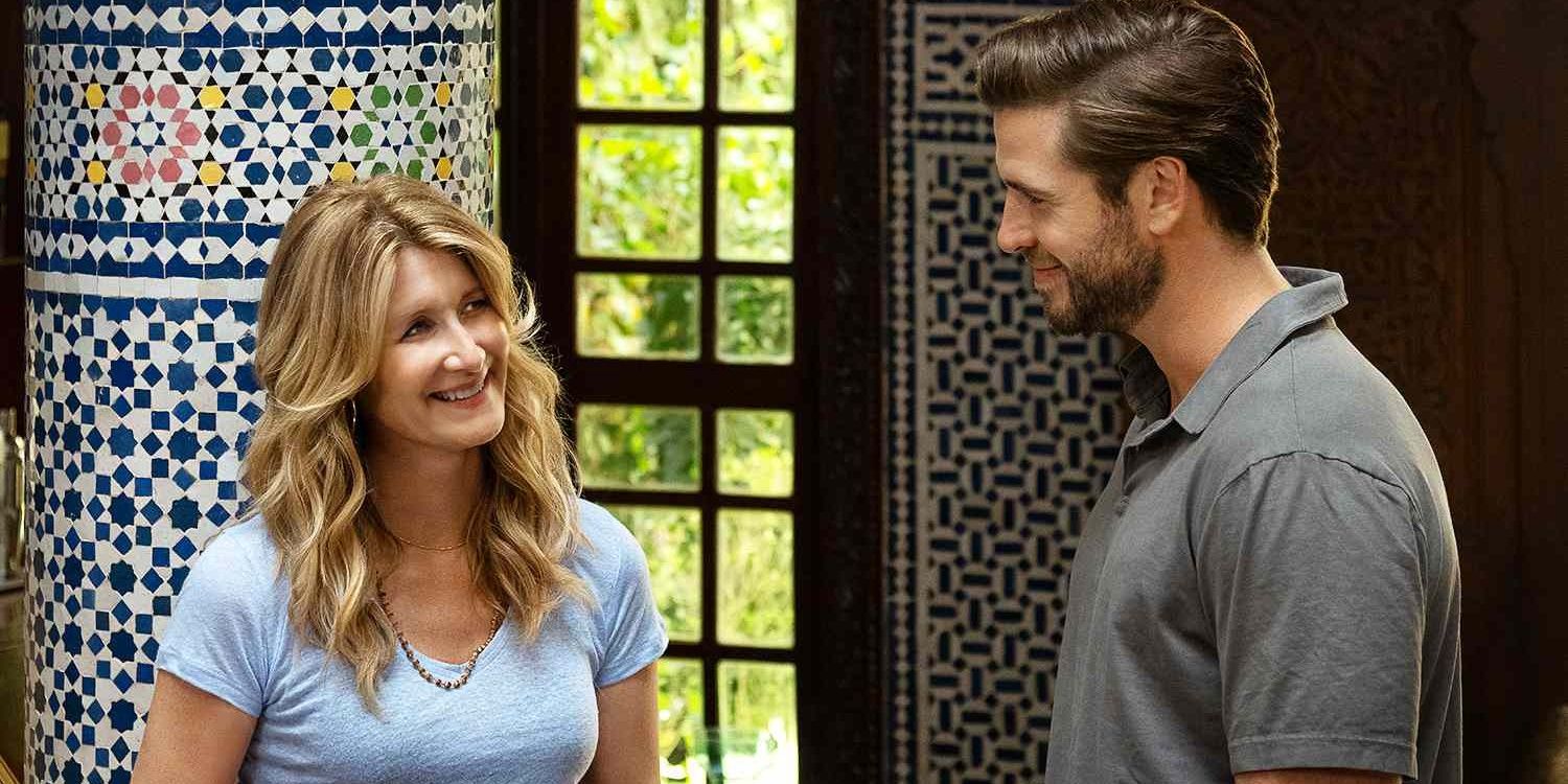 Laura Dern e Liam Hemsworth si sorridono su Lonely Planet