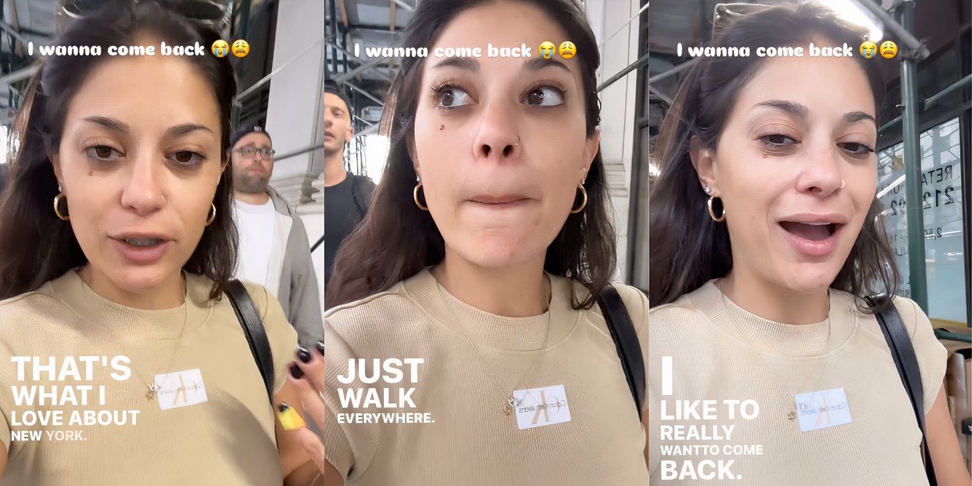 Loren Brovarnik from 90 Day Fiancé Happily Ever After Instagram Story about New York