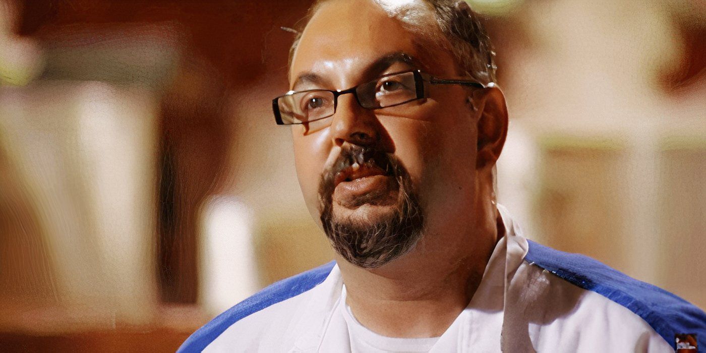 Louis Petrozza from Hell's Kitchen season 4 in confessional