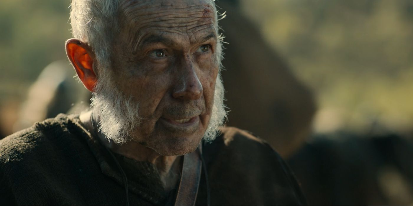 Old man from The Rings of Power 2x01