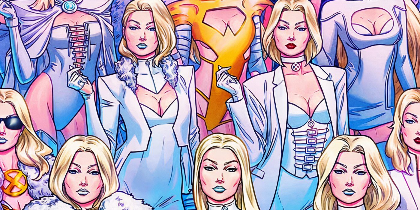 Molte Emma Frost nei fumetti Marvel