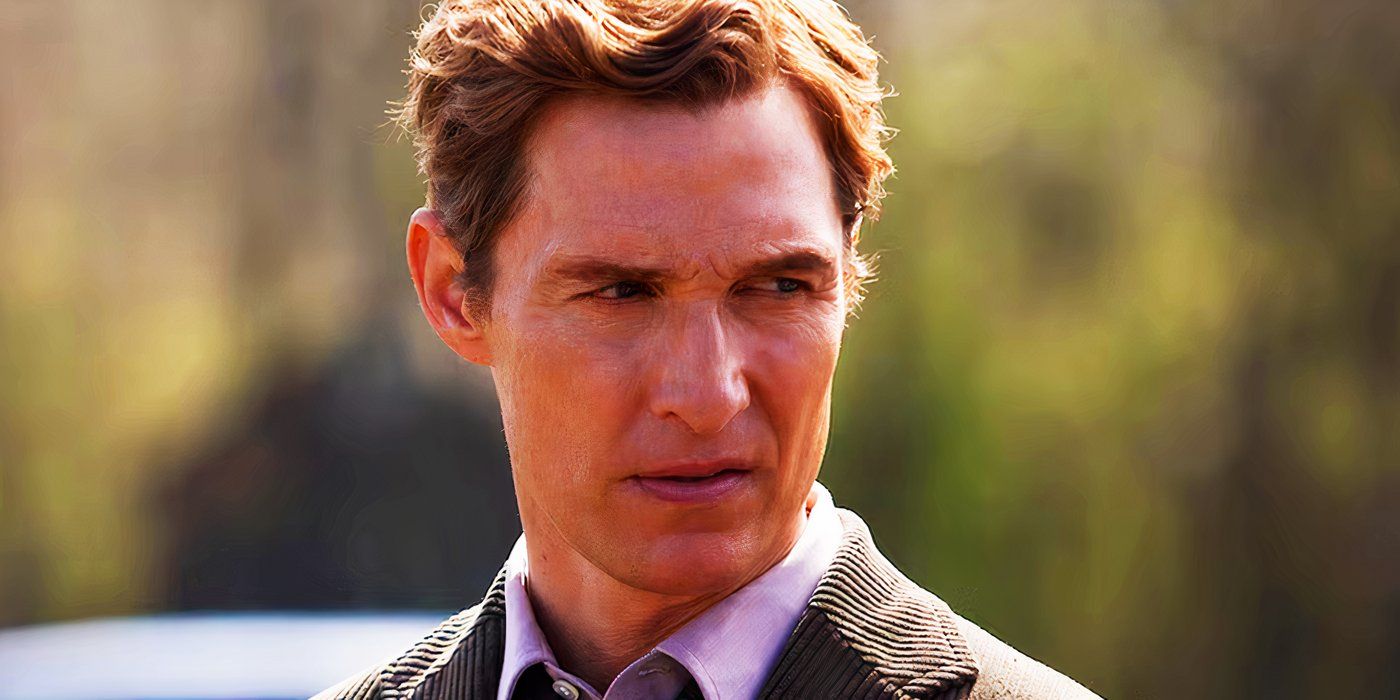 Matthew McConaughey as Rustin Cohle in True Detective