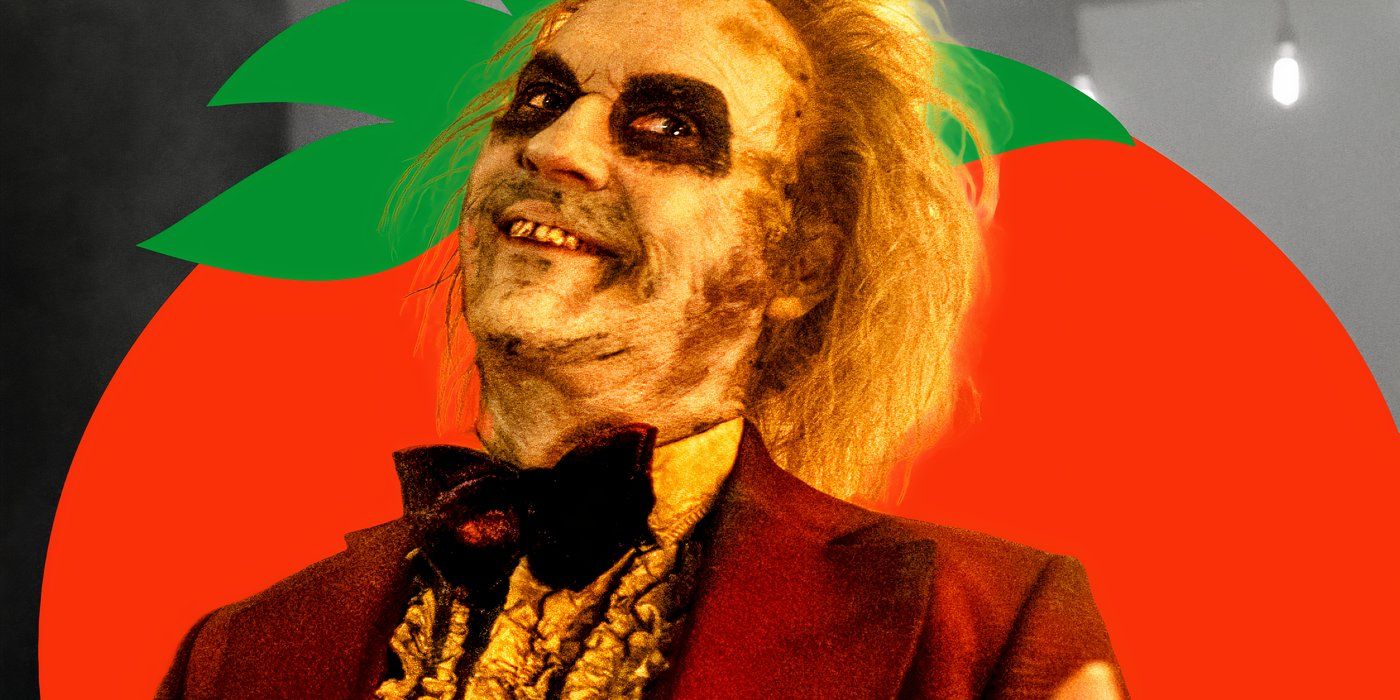 Beetlejuice Beetlejuice Rotten Tomatoes Audience Score Just Narrowly Beats Original Movies 82%