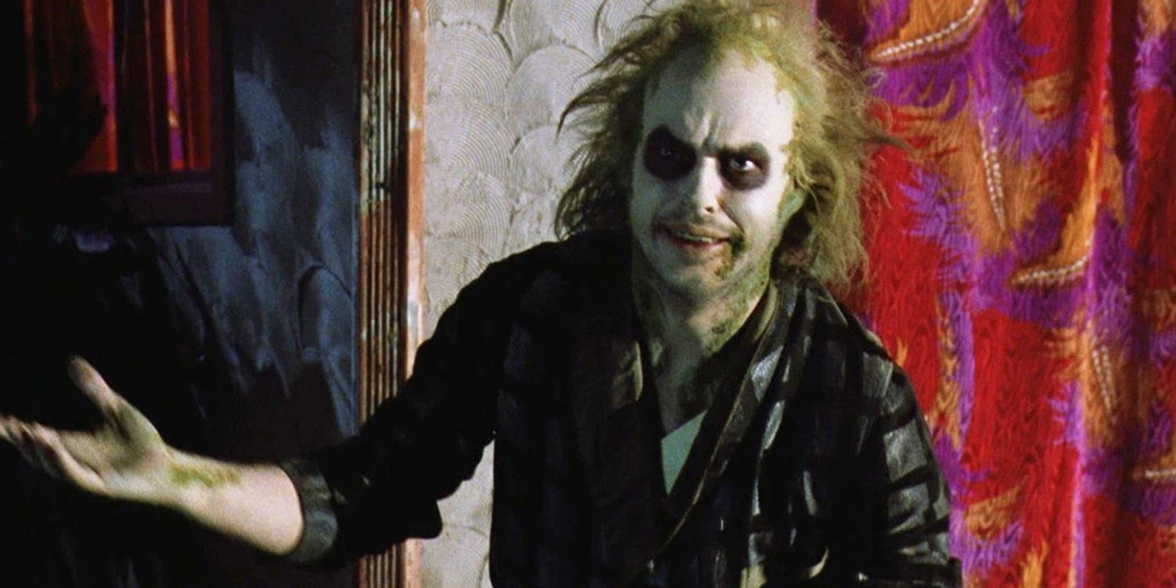 Michael Keaton as Betelgeuse in Beetlejuice