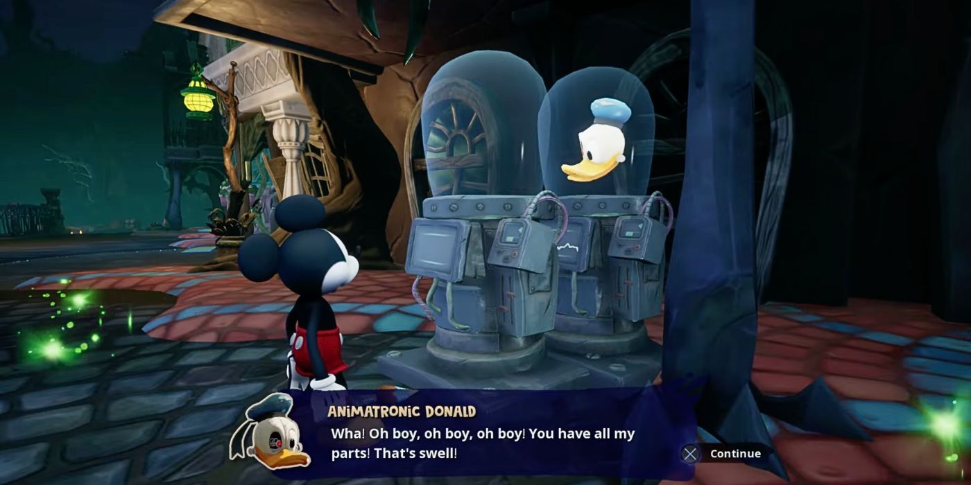 Epic Mickey: dónde encontrar todas las piezas de Donald