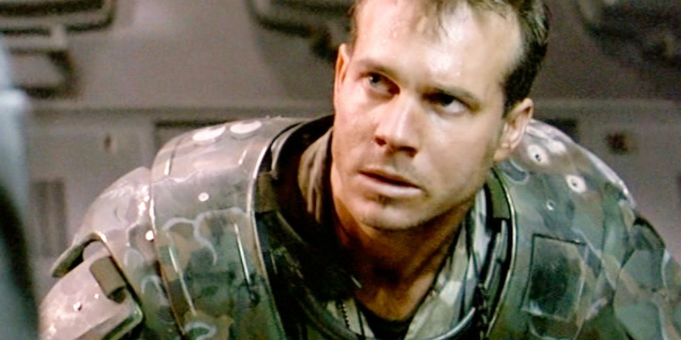 Bill Paxton como Hudson en Aliens