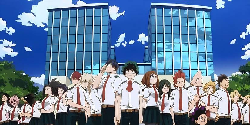 my hero academia class A UA Students