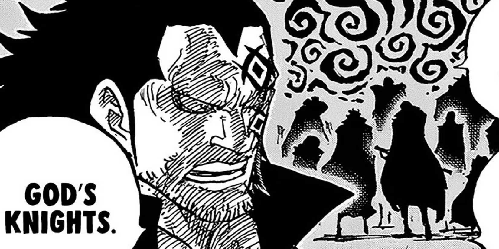 Panel of Dragon talking about the God's Knight