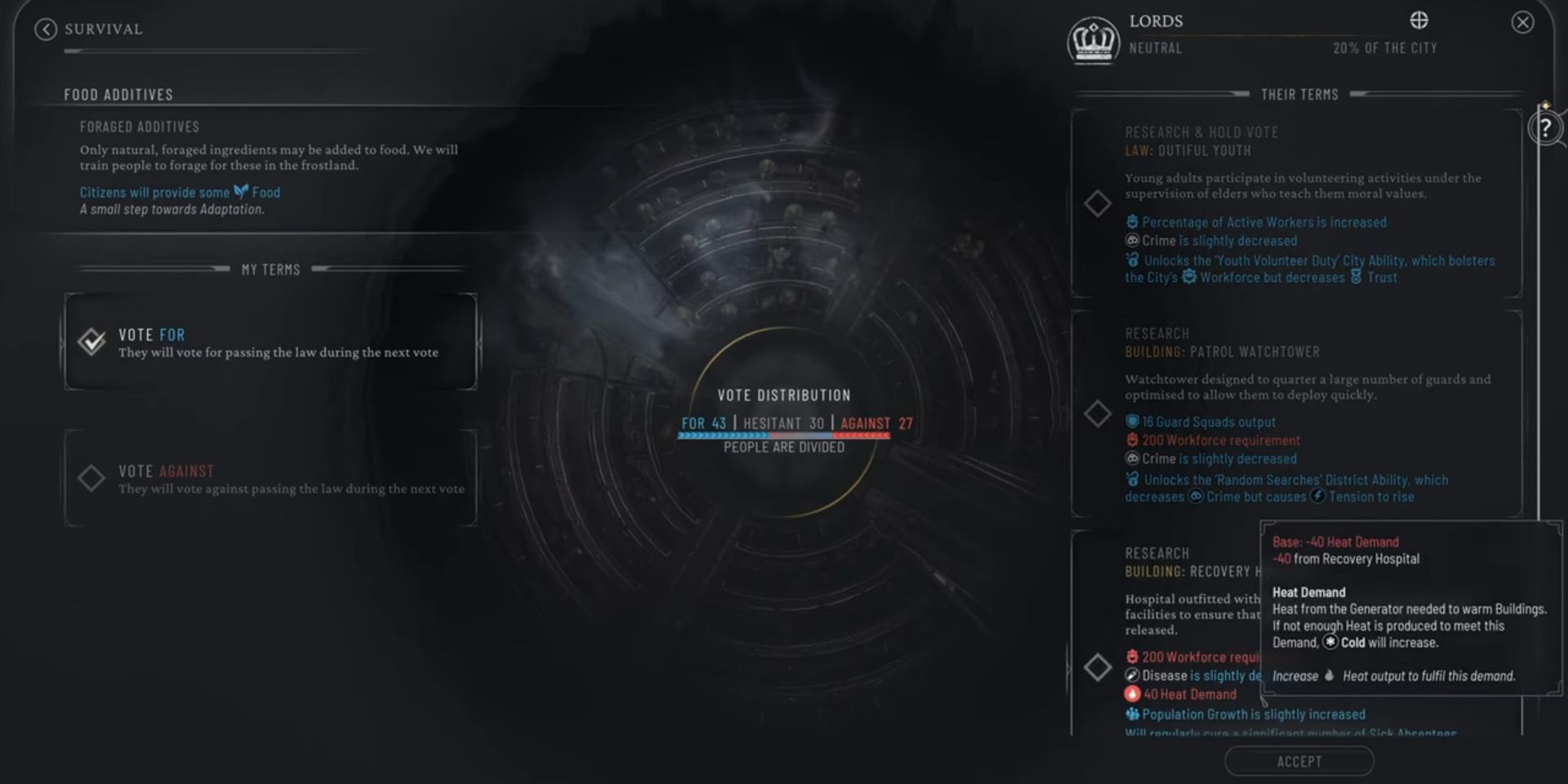 Frostpunk 2: How To Get More Fuel & Heat