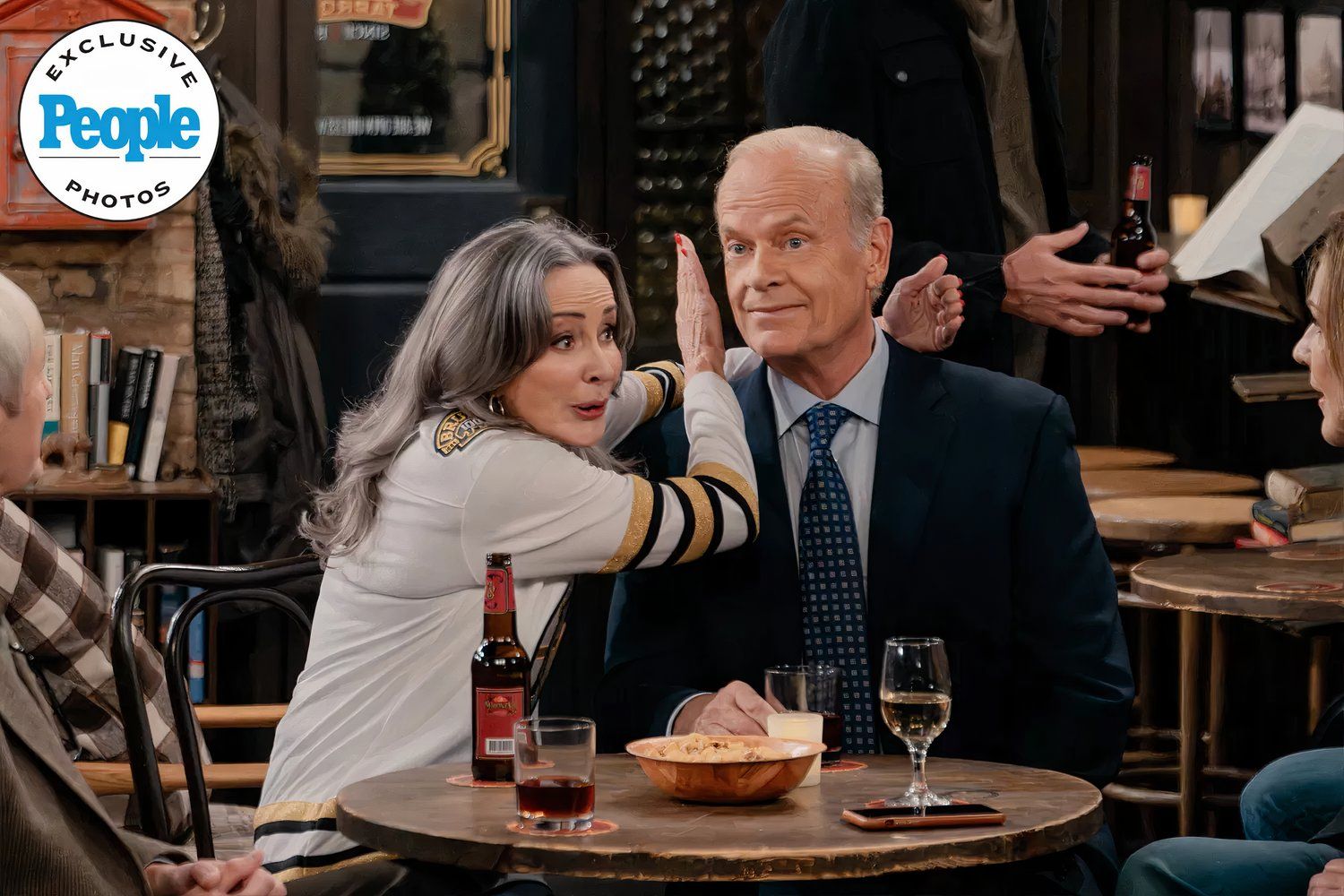 Dr. Crane's KACL Studio Return & Character Reunions Revealed In Frasier Reboot Season 2 Images