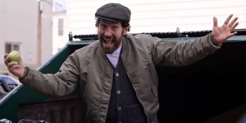 Paul Rudd smiling in Only Murders in the Building