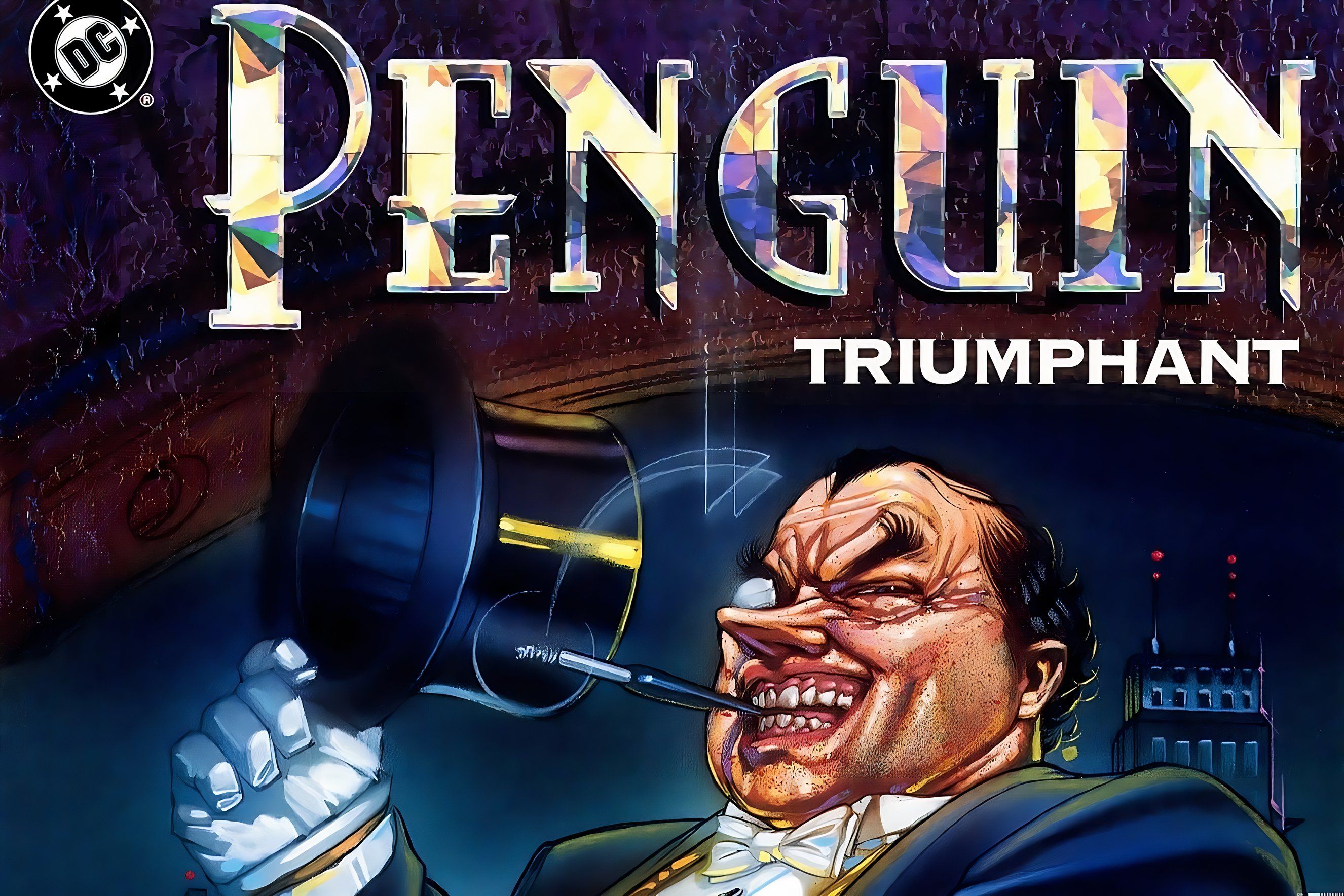 Arte de portada de Penguin Triumphant