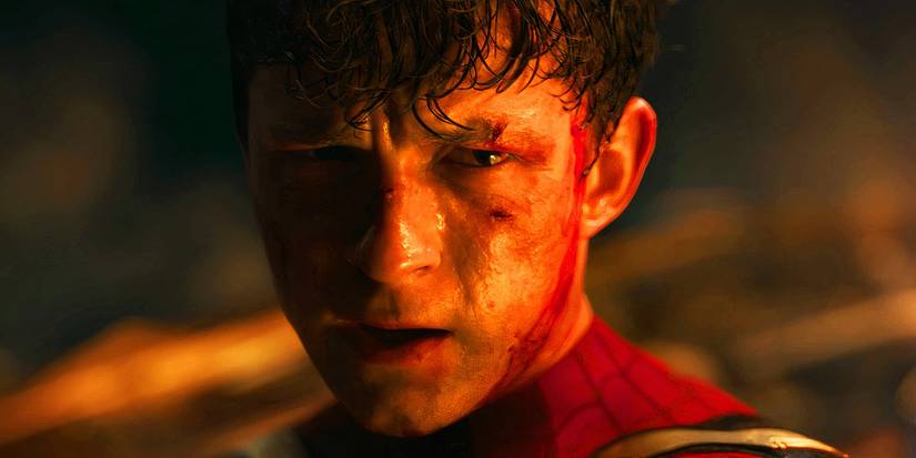 Peter Parker angry at Norman Osborn in Spider-Man No Way Home