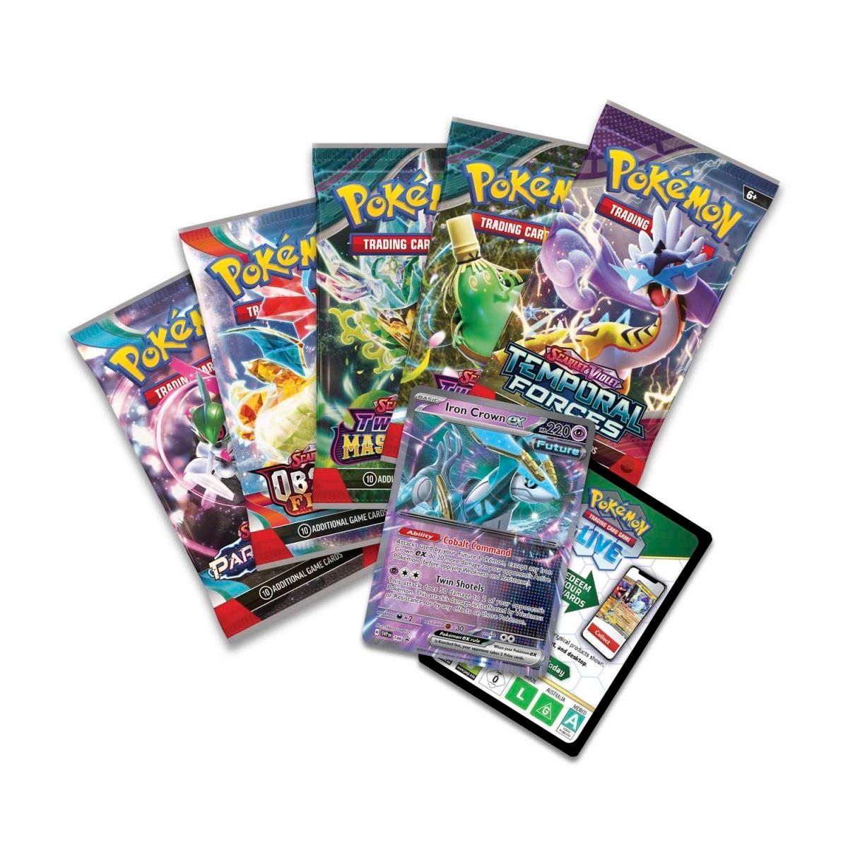 Все в Pokemon TCG Paradox Destines Tins и какие карты вы получаете