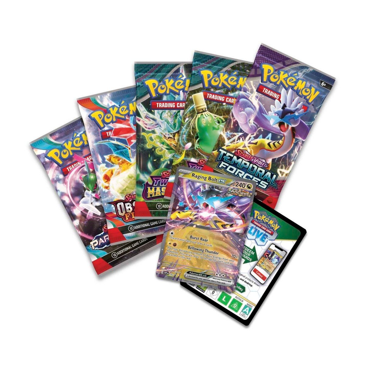 Все в Pokemon TCG Paradox Destines Tins и какие карты вы получаете