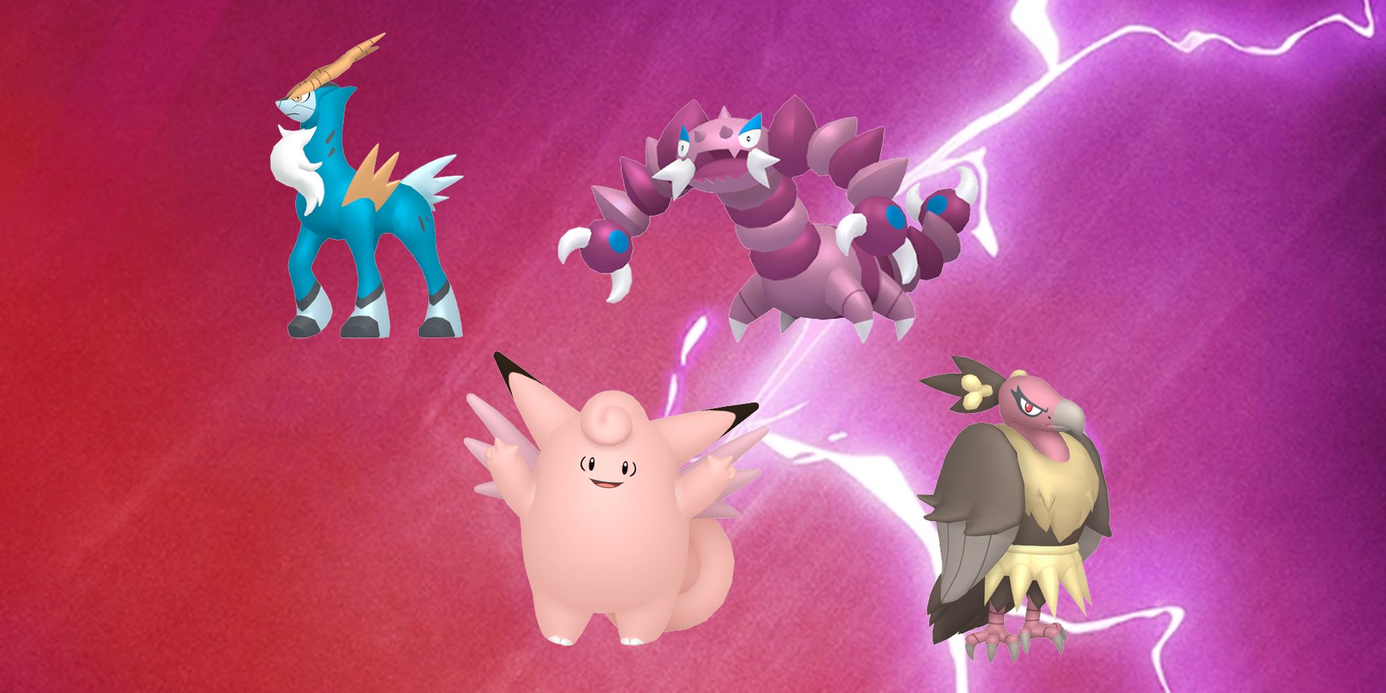 Cobalion, Drapion, Clefable e Mandibuzz aparecem em Pokémon GO