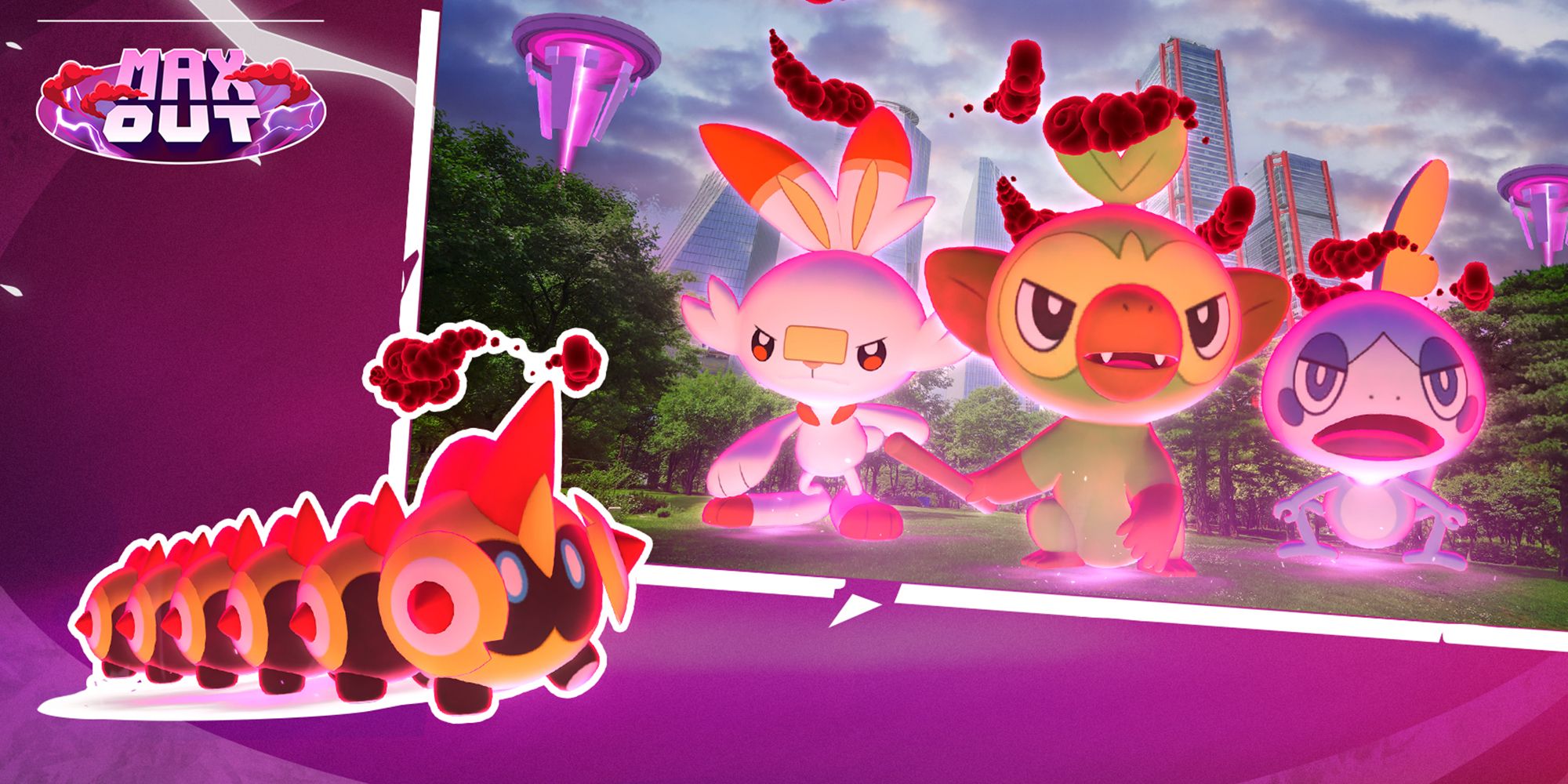 Scorbunny, Grookey, Soble, and Phalynx Appear in Max Raid Battles in Pokemon GO