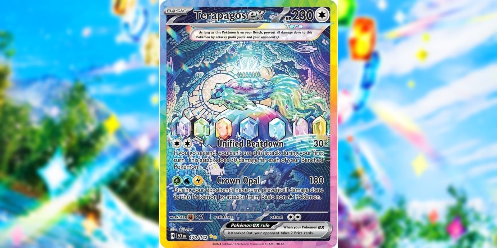 Tasa de éxito de Pokémon TCG Stellar Crown revelada por YouTuber después de abrir 1000 paquetes