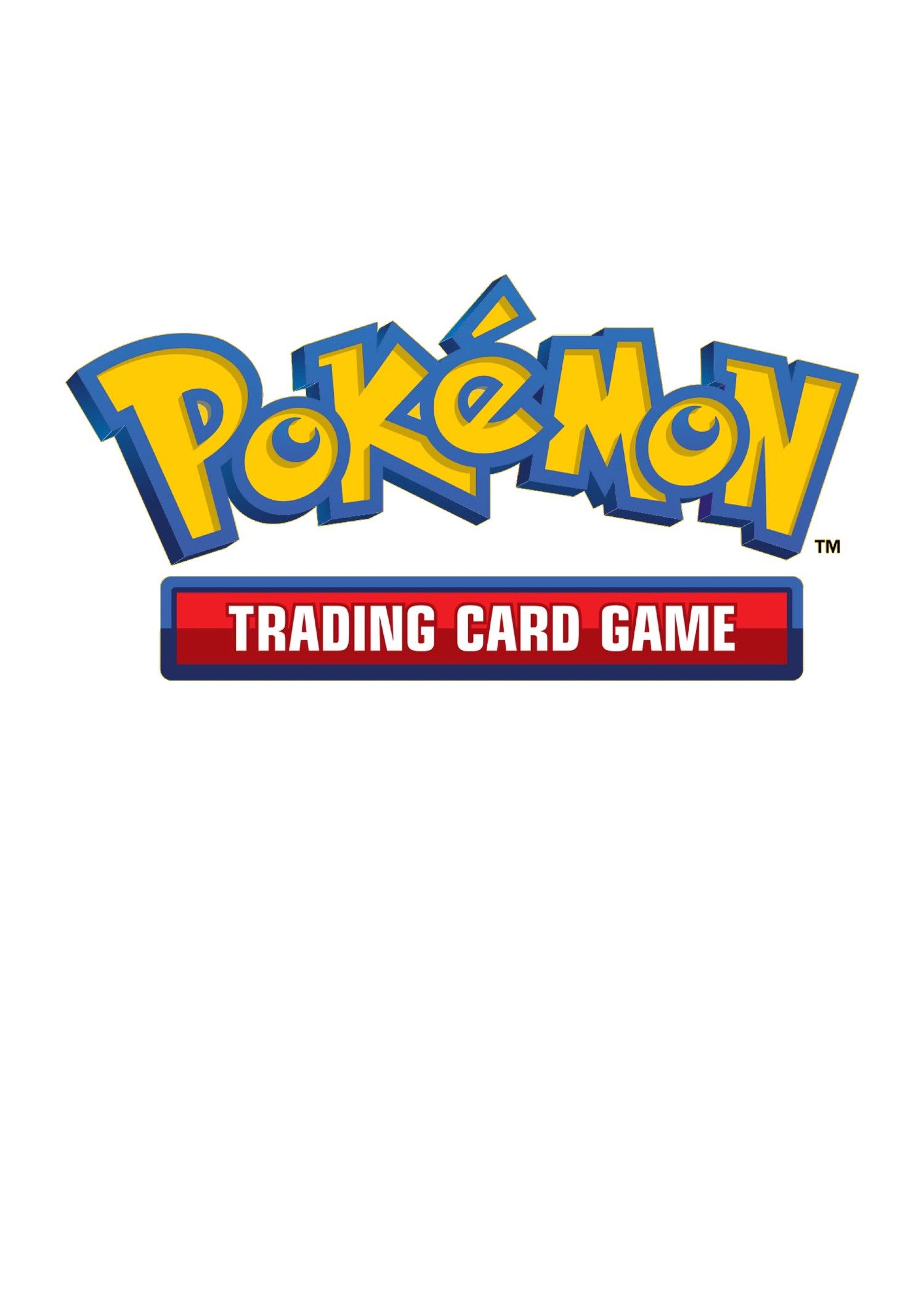 Logotipo oficial del juego de cartas coleccionables Pokémon