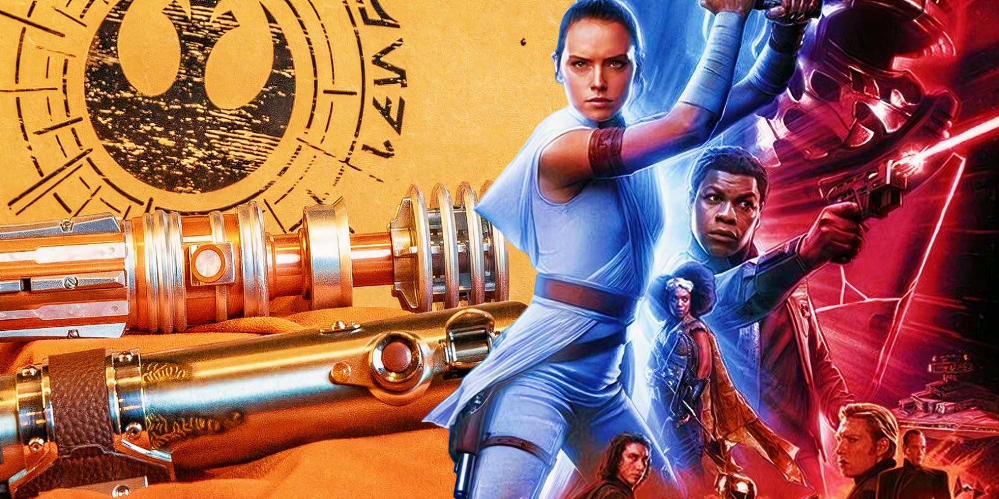 Why Did Rey Bury The Two Lightsabers In Rise Of Skywalker?