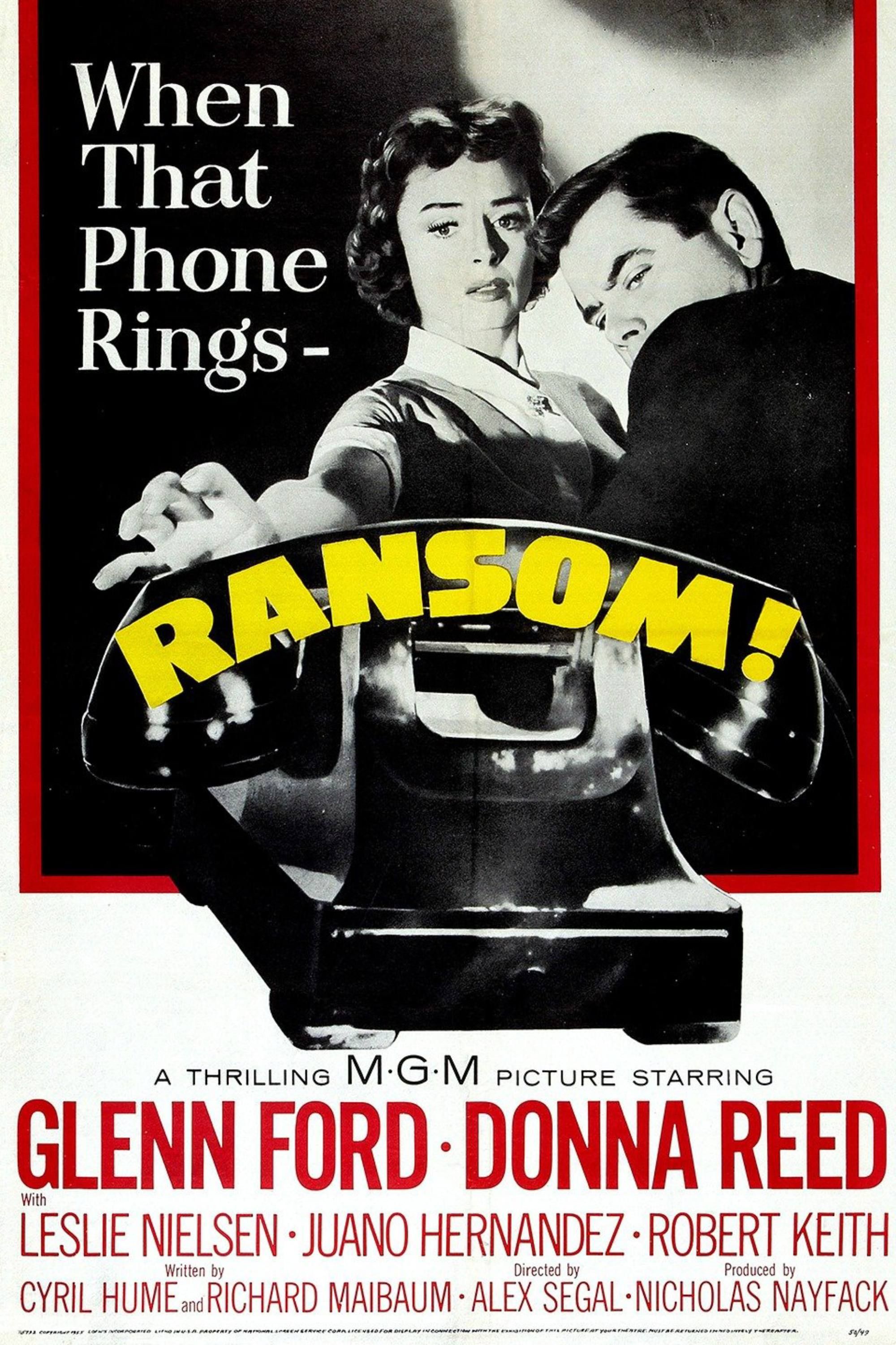 Ransom! (1956) - Poster
