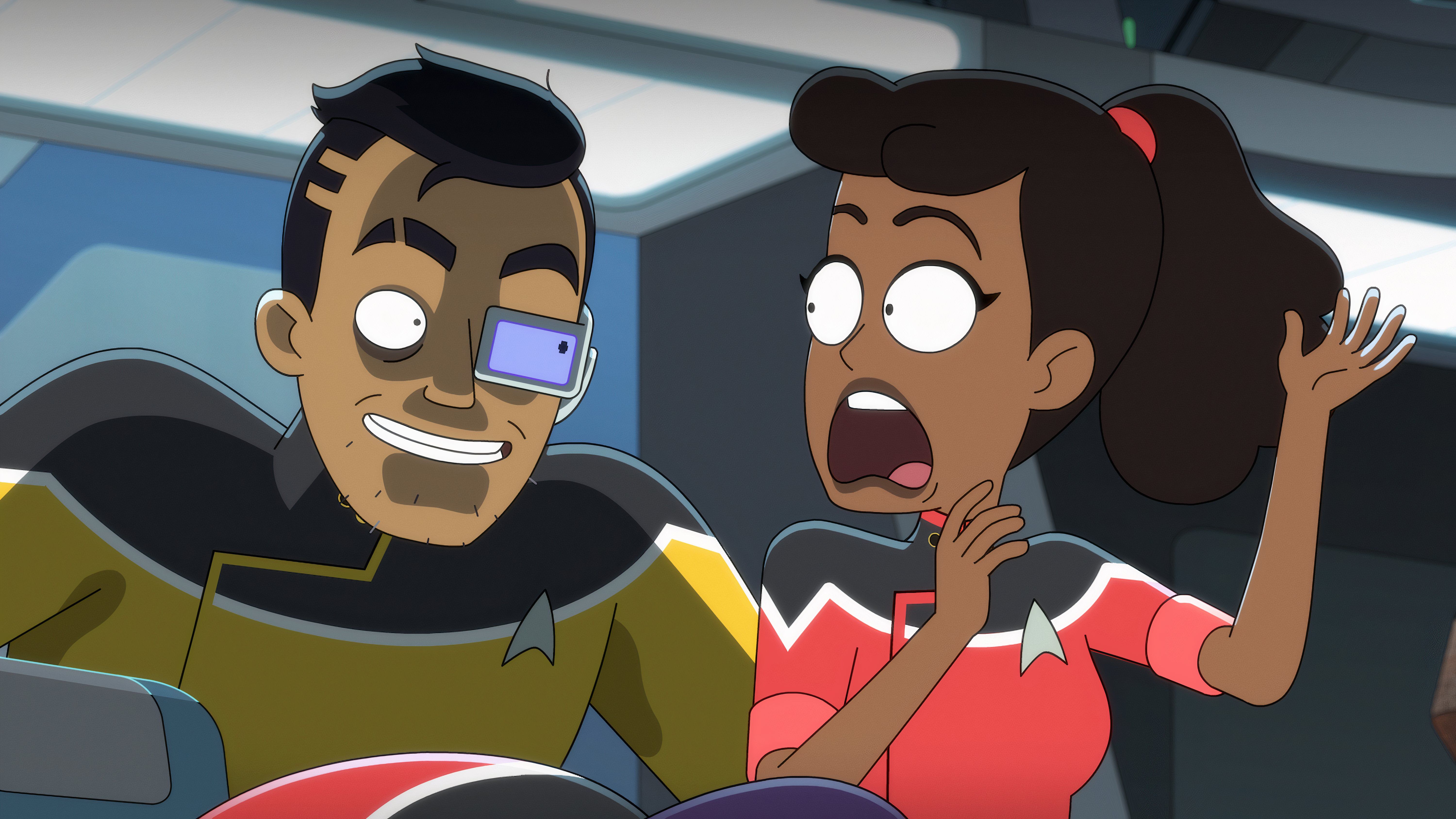 El clip exclusivo de la temporada 5 de Star Trek: Lower Decks revela la nueva misión Orion de Tendis