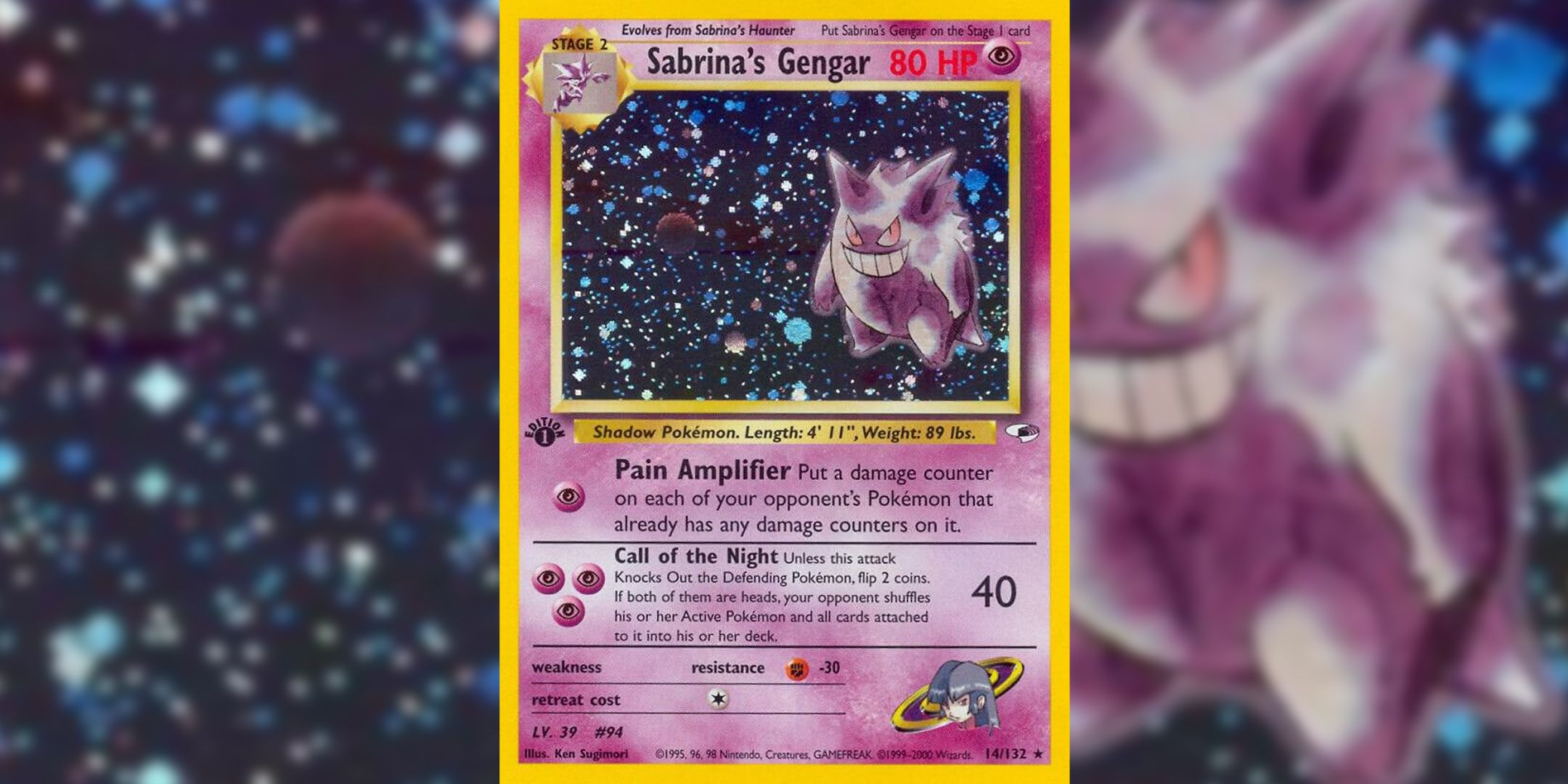 Las 10 cartas de Gengar más caras de JCC Pokémon