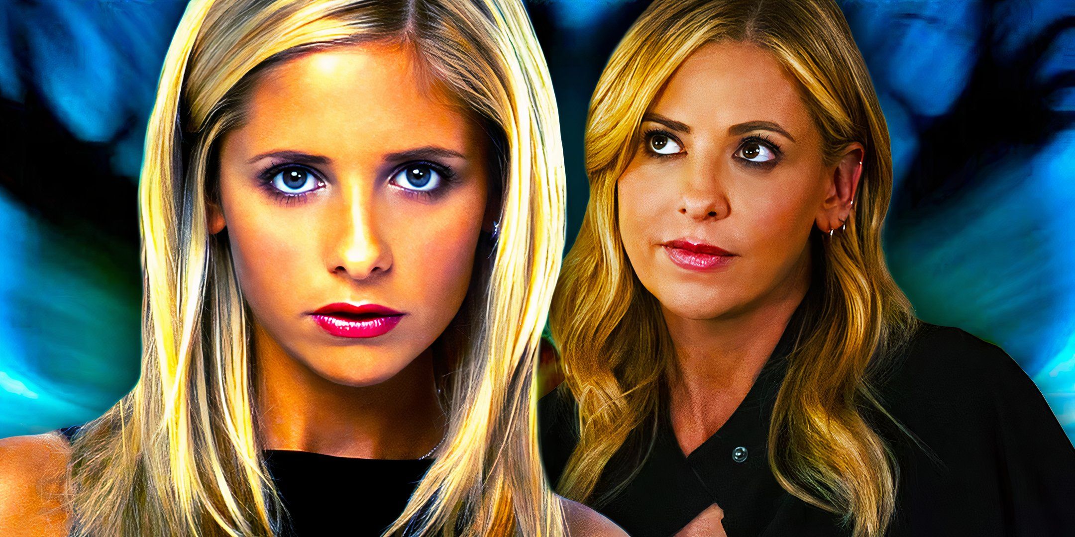 Sarah Michelle Gellar in Buffy the Vampire Slayer.