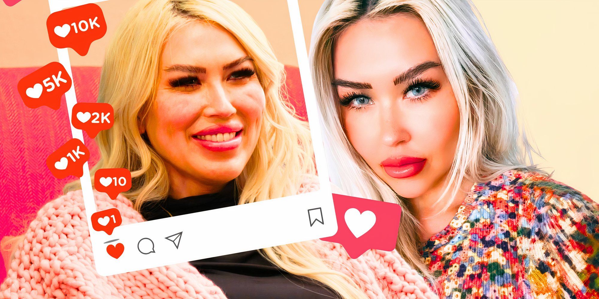 Tigerlily Taylor in 90 Day Fiance with selfie from Instagram and graphics of 